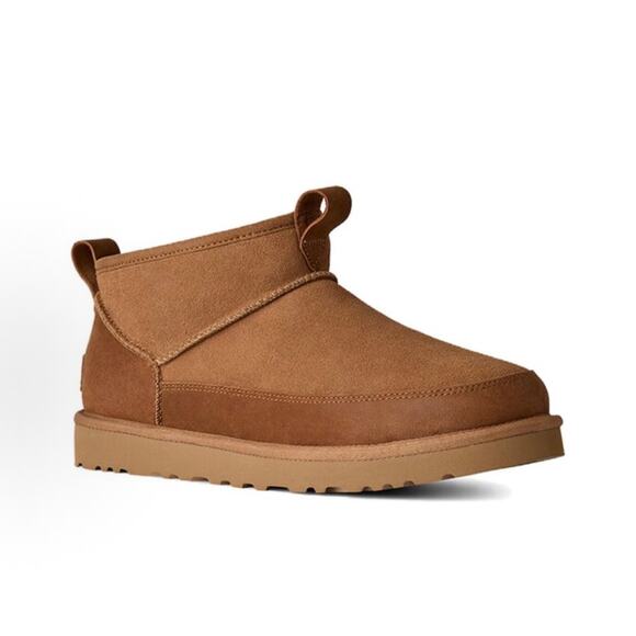 UGG MEN\'S 12 CLASSIC ULTRA MINI LENNOX CHESTNUT 1174581 NIB main image 7